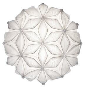 Plafoniera Slamp, C'EST LA VIE, dimmerabile, Bianco, Soggiorno, Plastica, Design