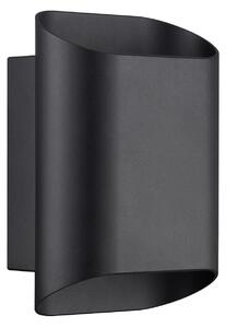 Lampade da esterno Nordlux, Nico 22 Round, dimmerabile, Nero, Balcone, Metallo, Moderno