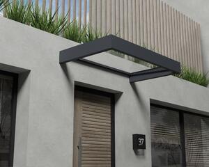 Tenda da sole trasparente 160x95cm grigio scuro Palram 705904