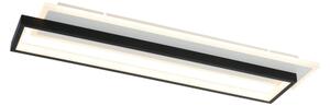 Brilagi - Plafoniera LED dimmerabile OUTLINE LED/66W/230V 15x60 cm bianco/nero + telecomando