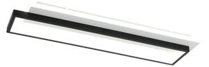 Brilagi - Plafoniera LED dimmerabile OUTLINE LED/66W/230V 15x60 cm bianco/nero + telecomando