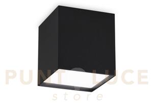 Kubiko faretto led 3000k 10w 1100 lm 10x10x11,5cm nero ip20