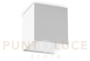 Kubiko faretto led 3000k 10w 1100 lm 10x10x11,5cm bianco ip20