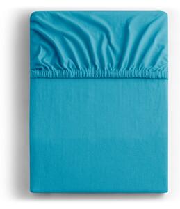 Lenzuolo con angoli blu in jersey 90x200 cm Amber – Restilo
