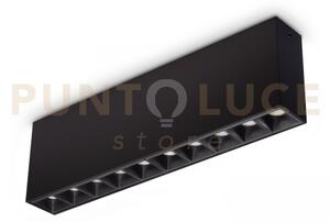 Lika proiettore led 3000 k 21w 1400 lm nero 27cm