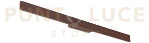 Linea applique da esterno ip54 led 3000k 20w 1950 lm coffee 104cm
