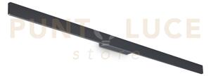 Linea applique da esterno ip54 led 3000k 23w 2400 lm antracite 144cm