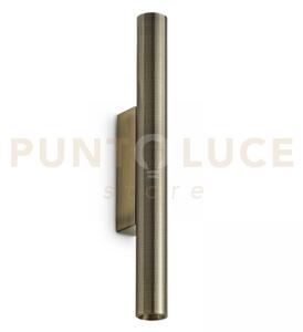 Look led round applique d.3cm 9w on-off 900 lm 3000 k ottone 30cm