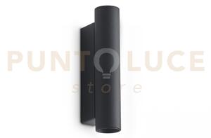 Look led round applique d.3cm 9w on-off 900 lm 3000 k nero 15cm