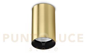 Look round lampada da soffitto 1 luce attacco gu10 lampadina inclus