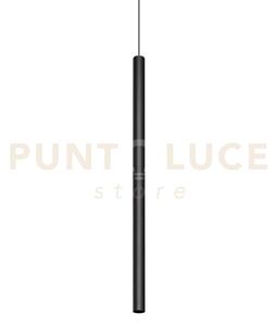 Look round sospensione 1 luce attacco gu10 nero d.4x10cm