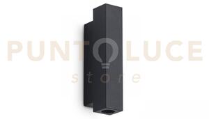 Look led square d.3cm 9w on-off 900 lm 3000 k nero 15cm