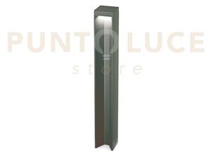 Kurt palo per esterni ip54 3000k 1050lm 11w antracite h.65cm in all