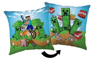 Cuscino per bambini 40x40 cm Minecraft "Creeper Rush" – Jerry Fabrics