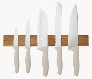 Coltelli con appendino Matt Cream, set da 6