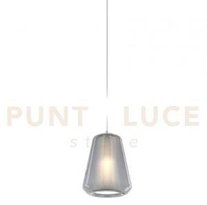 Double skin sospensione in vetro 1 luce attacco e27 rosone acquista