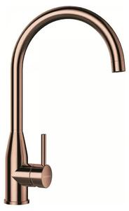 Schock Kavus Miscelatore Cucina Monocomando Oro Bianco