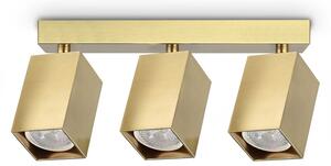 Plafoniera Collezione DYNAMITE 3 Luci GU10 Ottone Dimmerabile Ideal Lux