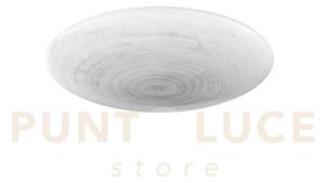 Jelly applique plafoniera 60 cm 3 luci attacco e27 vetro opale con 