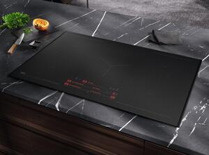 Aeg Piano Cottura Induzione 5 Fuochi Larghezza 80 cm in Vetroceramica colore Nero - NIK85M00AZ SaphirMatt Serie 6000 MultipleBridge