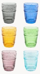 Set di 6 bicchieri Country Flower
