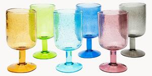 Set di 6 bicchieri da vino Color Bubble