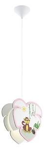 Eglo 96951 - Lampadario a sospensione per bambini LOUIE 1xE27/60W/230V