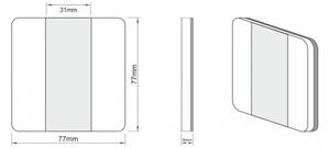 LDST DU-01-SS-BC10 - Illuminazione scale DUO 10xLED/1,2W/230V