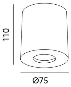 Luce Spot a LED VALLE LED/4,2W/230V