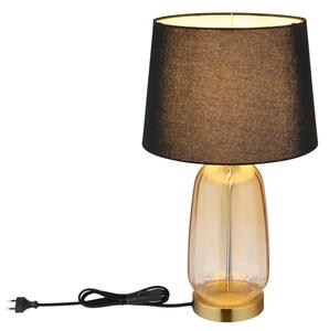 Globo 24142S - Lampada da tavolo CLASSY 1xE27/40W/230V nero/marrone