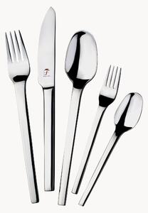 Set di 30 posate in acciaio inox lucido Karat, 6 persone