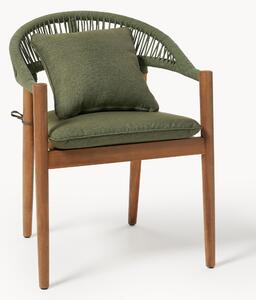 Set di 2 sedie da giardino in legno di acacia Marc