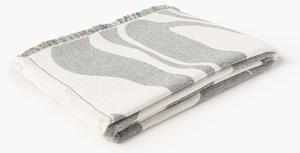 Coperta jacquard con frange Rui