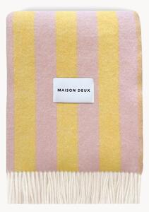 Coperta in lana a righe Candy Wrap