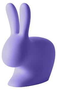 RABBIT CHAIR BABY BLUE VIOLET 90001BV QEEBOO MULTICOLOR