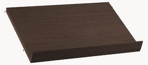 Ripiano portariviste String System, larg. 58 x prof. 30 cm
