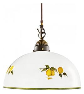 Kolarz 731.30.126 - Lampadario a sospensione con filo NONNA 1xE27/75W/230V diametro 20 cm limoni