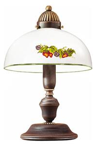 Kolarz 731.73.121 - Lampada da tavolo NONNA 1xE27/75W/230V vino/fragole