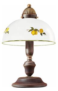 Kolarz 731.73.126 - Lampada da tavolo NONNA 1xE27/75W/230V a motivo limoni