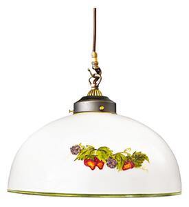 Kolarz 731.30.121 - Lampadario a sospensione con filo NONNA 1xE27/75W/230V diametro 20 cm uva/fragole