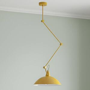 Lampada a sospensione Melos ALDEX, dimmerabile, Giallo / Arancione, Soggiorno / Sala da pranzo, Metallo, Scandinavo, Lampada a sospensione