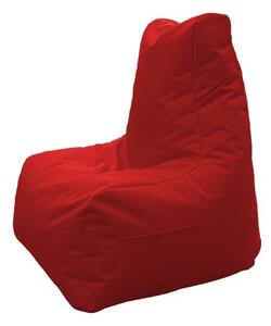 Poltrona sacco king da interno ed esterno, colore rosso