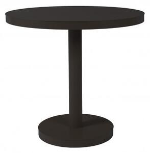 Tavolo per esterno barcino round rotondo in alluminio disponibile in 2 misure, colore nero, dimensione diametro cm 60