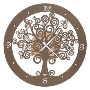 Orologio albero della vita di arti e mestieri realizzato in metallo disponibile in due diverse finiture e dimensioni, finiture oro e bronzo, dimensione diam- 44 cm