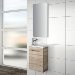 MICRO - Mobile bagno sospeso cm 40 moderno Caledonia Completa