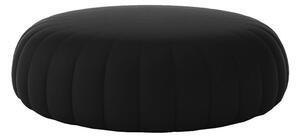 Slide pouf gelèe grande realizzato in poliuretano adatto per interni ed esterni, colore soft black