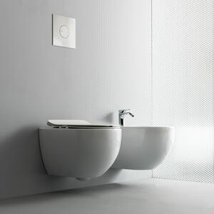 AXA GLOMP - Sanitari sospesi vaso rimless coprivaso e bidet Made in Italy