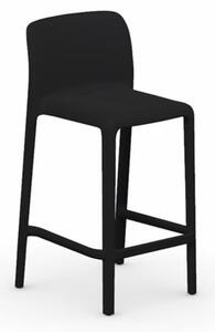 Connubia sgabello bayo cb1984 adatto per interni ed esterni disponibile in due misure e più finiture, colore nero, dimensione altezza 90 cm