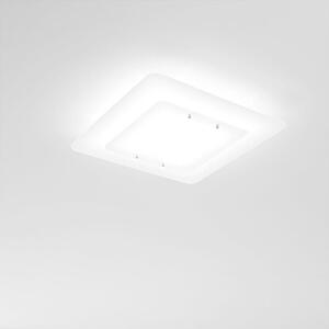 Lampada da soffitto pop-up di selene illuminazione in tre diverse dimensioni e finiture, colore bianco, dimensione l 45 cm - h 45 cm - sp 8 cm