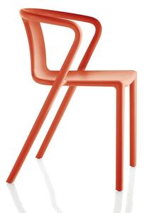 Magis air-armchair sedia adatta per interno ed esterno in varie finiture, colore arancione